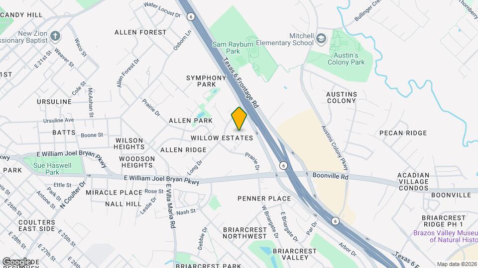 2407 Berger Dr Map and Location Details