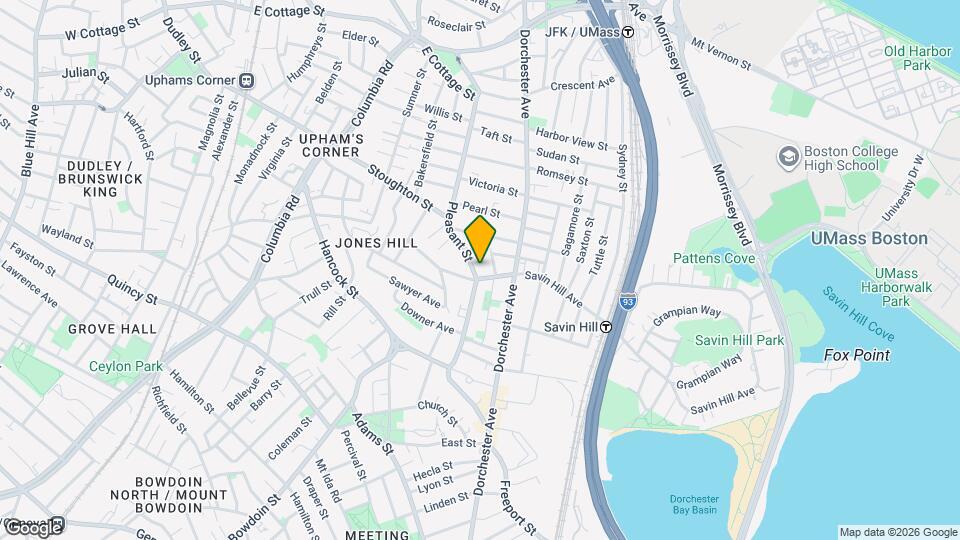 80 Pleasant St, Unit #B Mapa y Detalles de la Ubicación