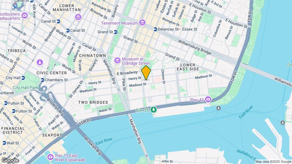 207 Madison St Mapa y Detalles de la Ubicación