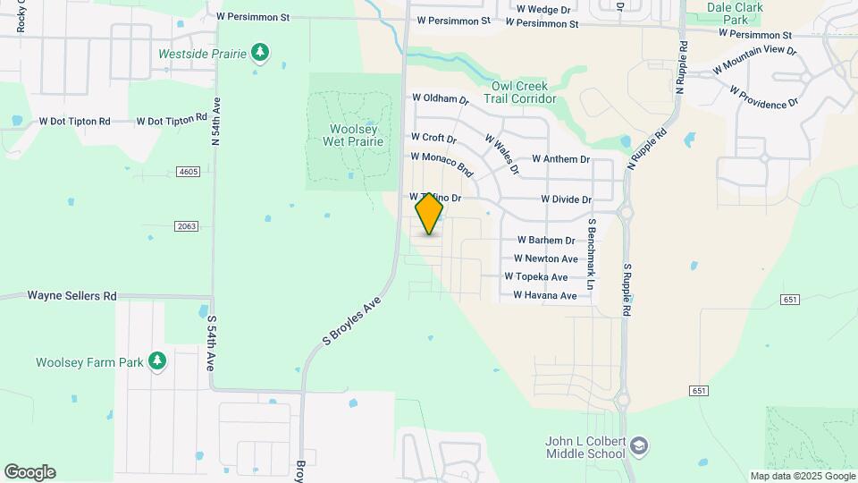 4805 W Sturgeon St Map and Location Details