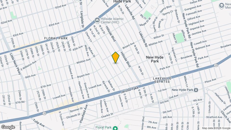 535 N 2nd St Map and Location Details