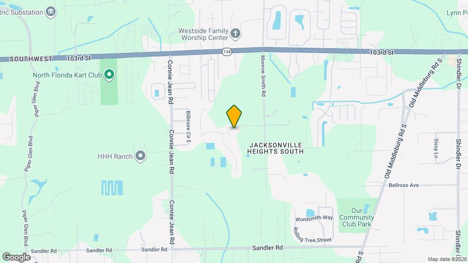 9732 Chirping Way Mapa y Detalles de la Ubicación