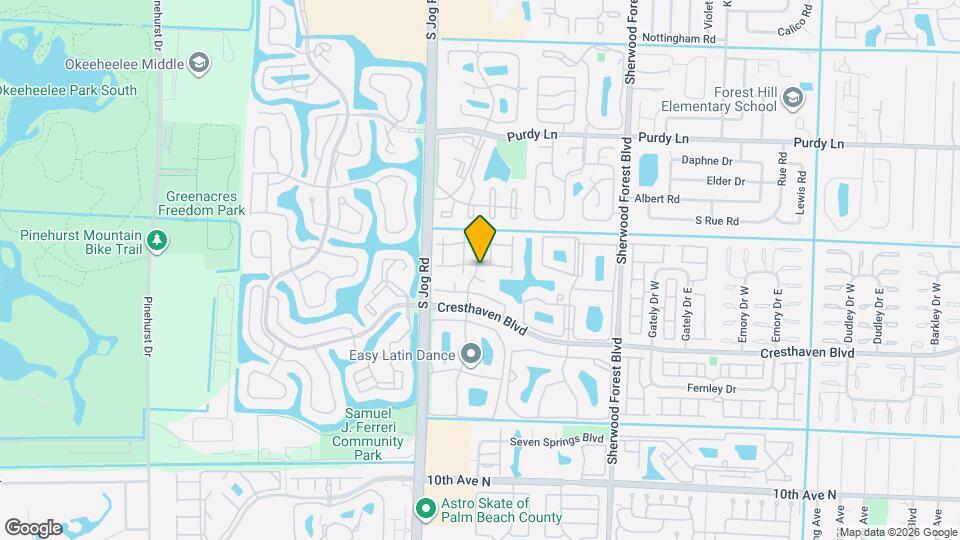 516 Shady Pine Way Map and Location Details