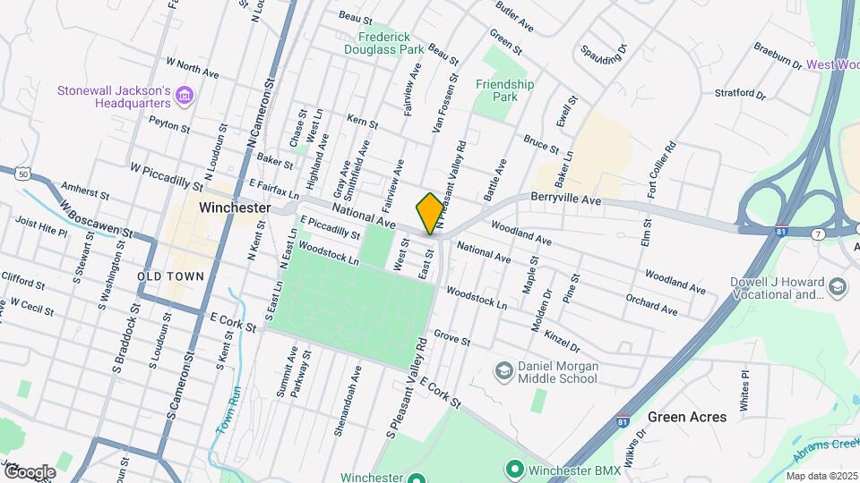 511 National Ave Mapa y Detalles de la Ubicación