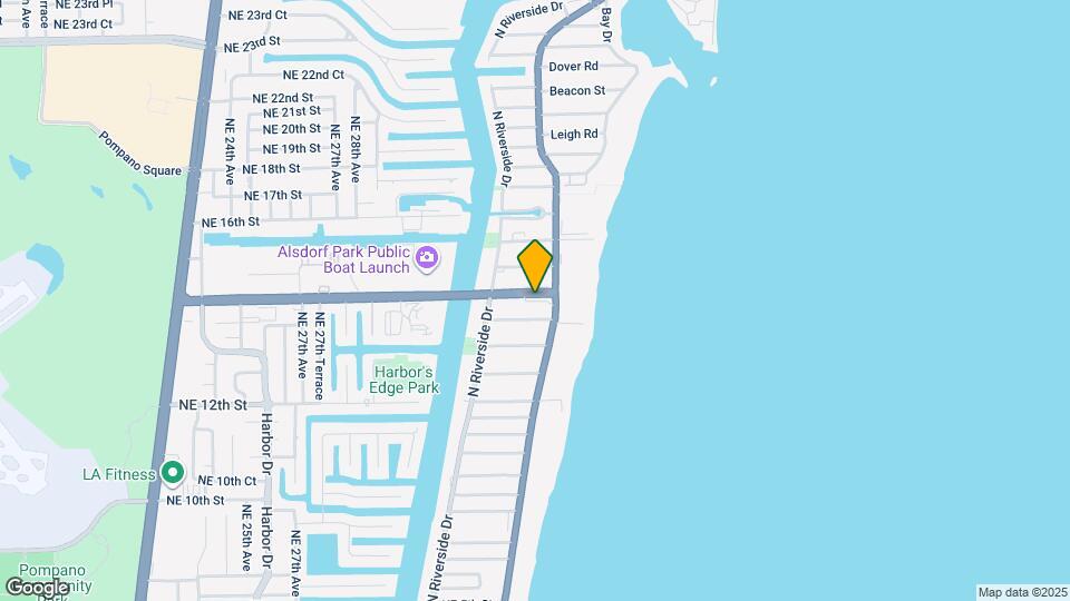 1367 N Ocean Blvd Map and Location Details