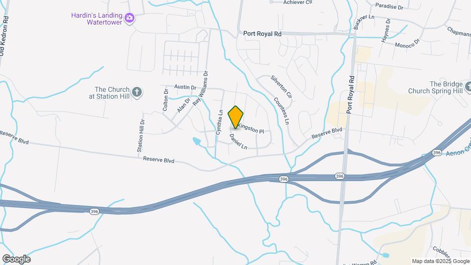 1024 Daniel Ln Map and Location Details