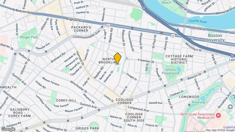 83 Stedman St, Unit 1 Map and Location Details