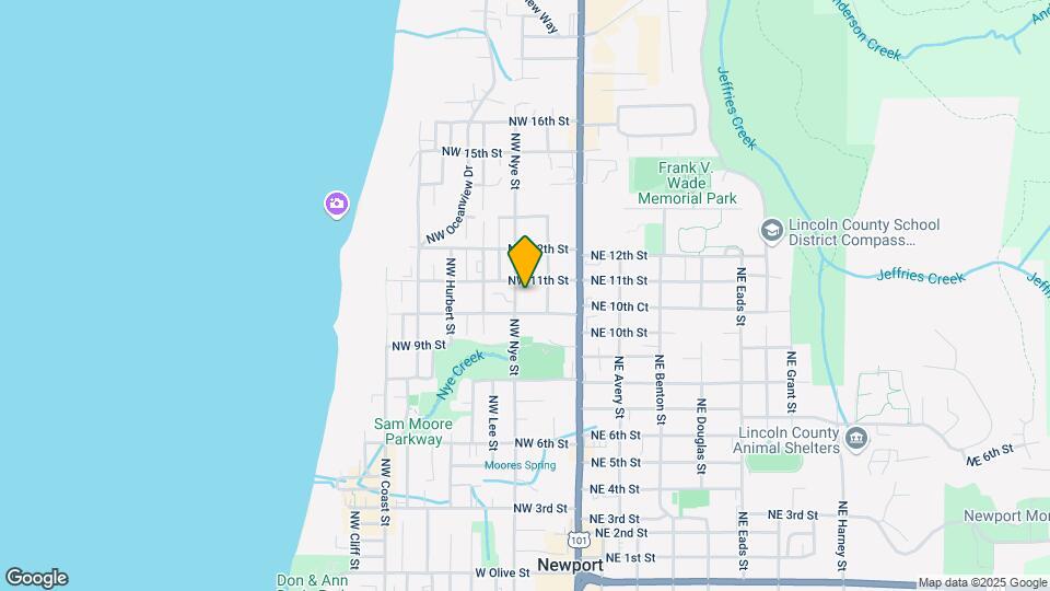 1032 NW Nye St Mapa y Detalles de la Ubicación