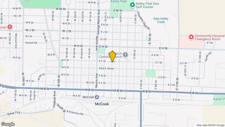 509 E 2nd St Map and Location Details