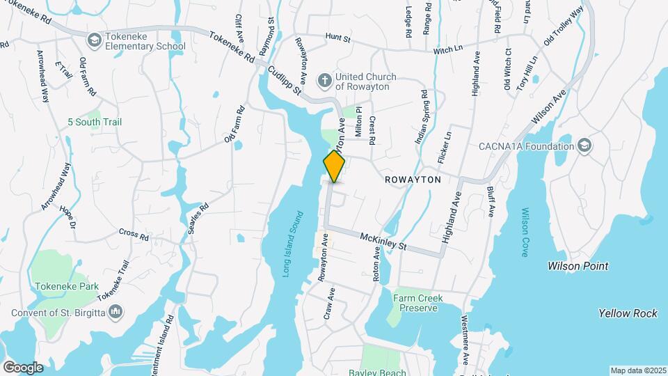 134 Rowayton Ave Map and Location Details