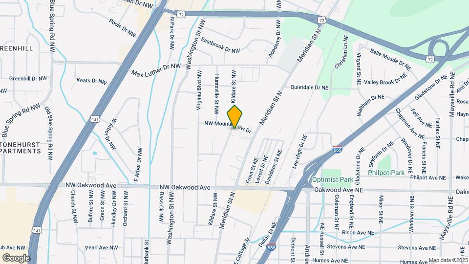 2306 Kildare St NW Map and Location Details