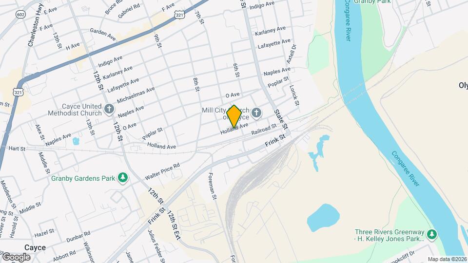 715 Holland Ave Map and Location Details