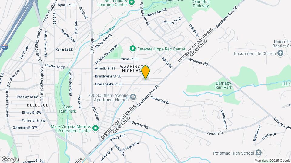 812 Chesapeake St SE Map and Location Details
