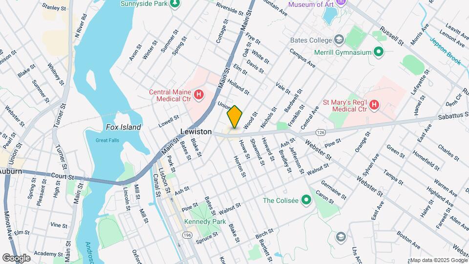 72 Sabattus St Map and Location Details