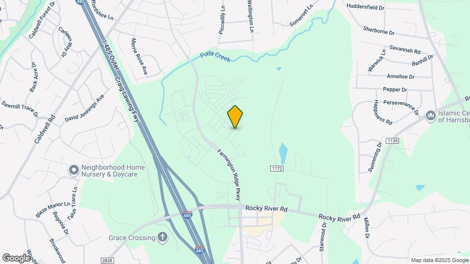 9155 Harwen Ln Map and Location Details