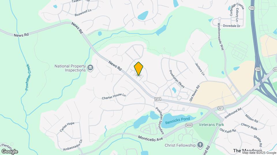 4501 Greendale Dr Map and Location Details