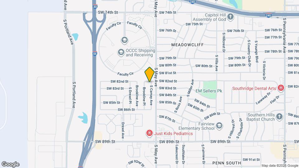 8303 S Camay Ave Map and Location Details