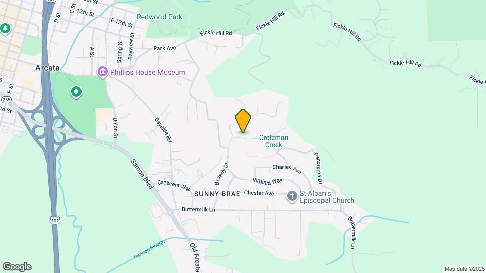 1414 Beverly Dr Map and Location Details