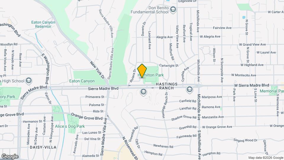 940 Crestview Dr Mapa y Detalles de la Ubicación