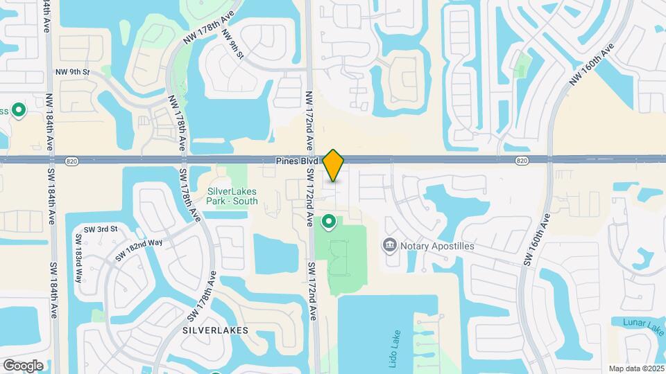 156 SW 171st Ln Map and Location Details