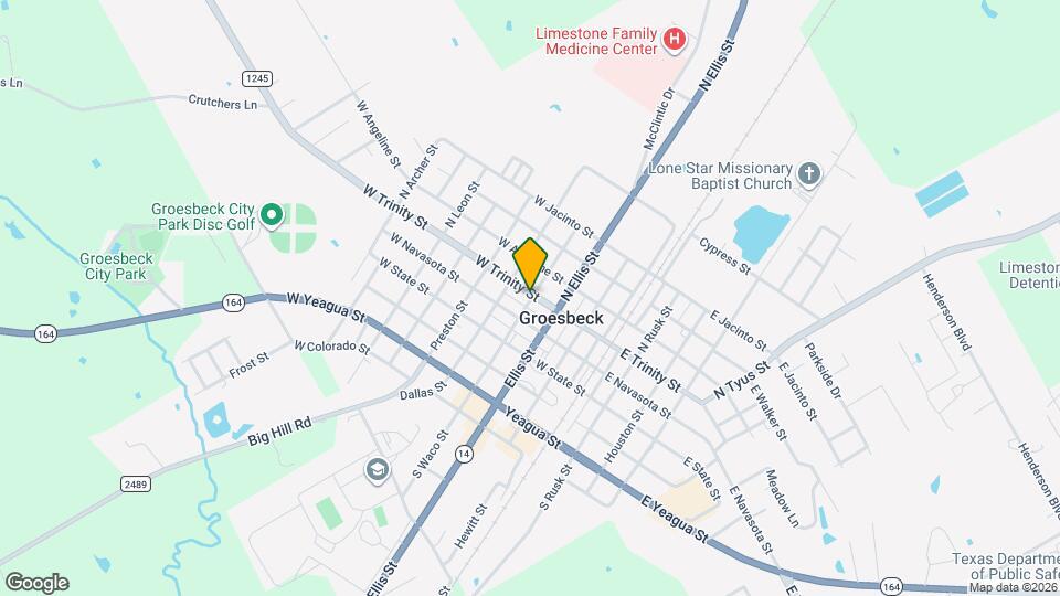 410 W Trinity St Map and Location Details