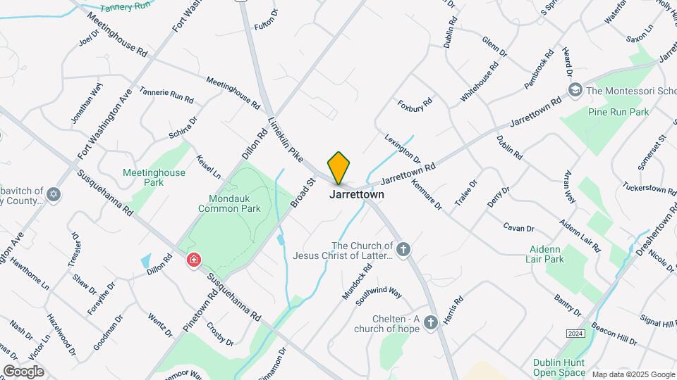 1417 Limekiln Pike Map and Location Details