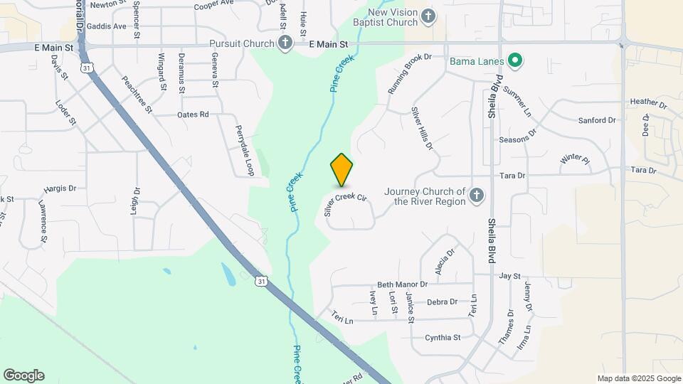 924 Silver Creek Cir Map and Location Details