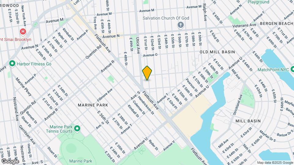 1898 E 51st St Map and Location Details