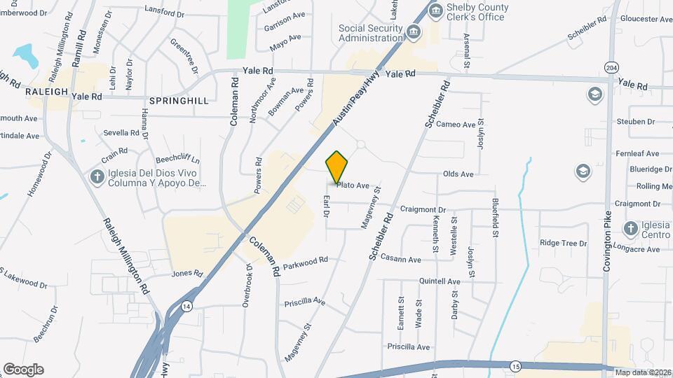 4571 Plato Ave Map and Location Details