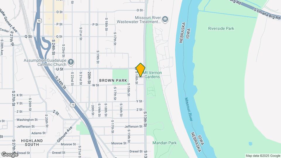 5725 S 14th St Map and Location Details