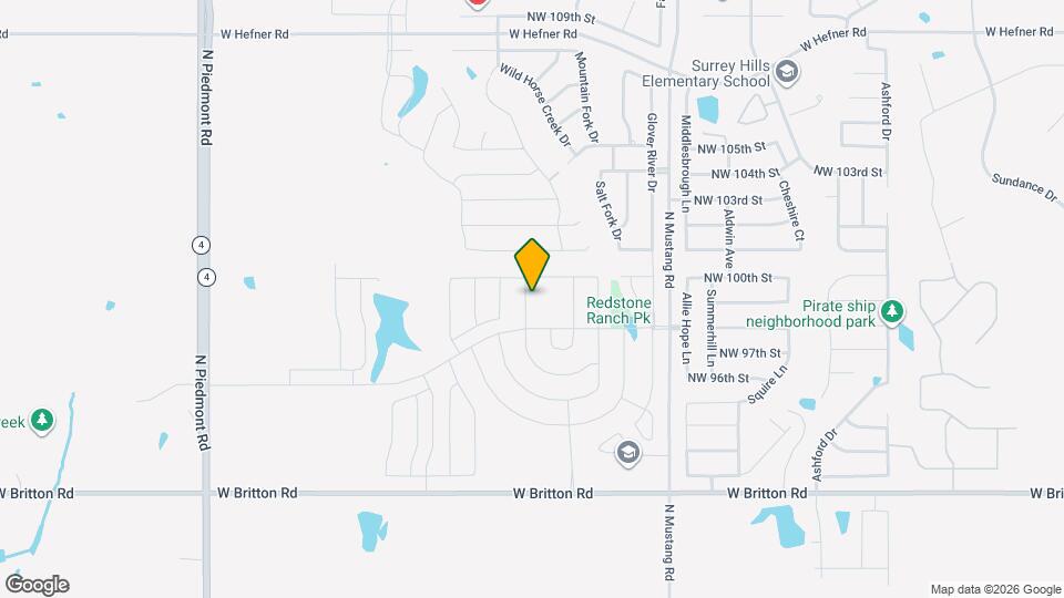 9924 Black Bear Trl Map and Location Details