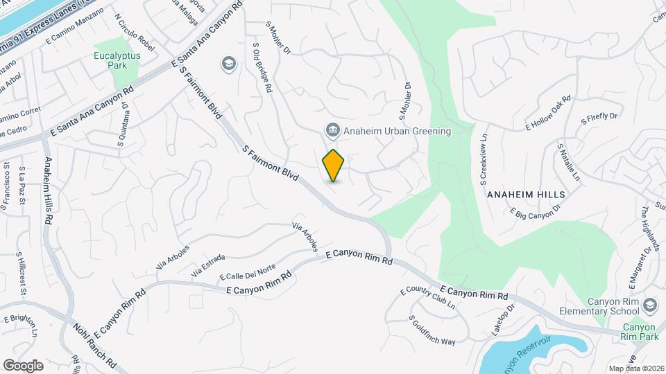 460 S Bridge View Dr Map and Location Details