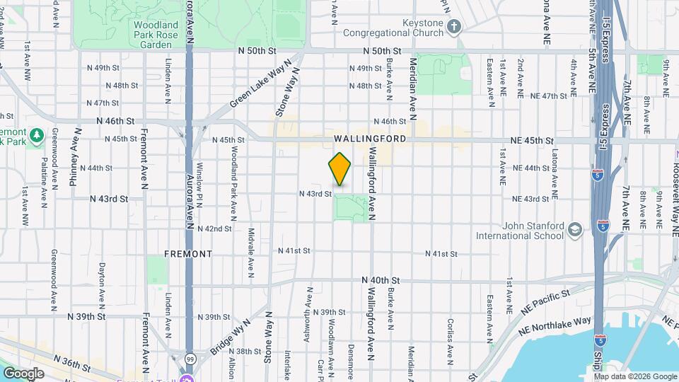 4302 Woodlawn Ave N Map and Location Details