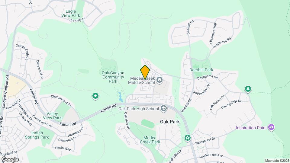 668 Oak Run Trail Map and Location Details