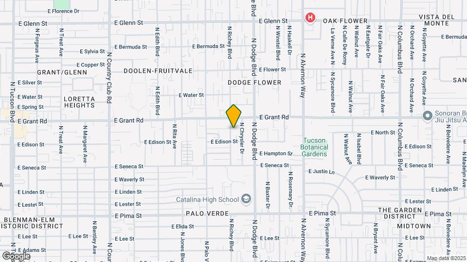 2326-2336 N Richey Blvd Mapa y Detalles de la Ubicación
