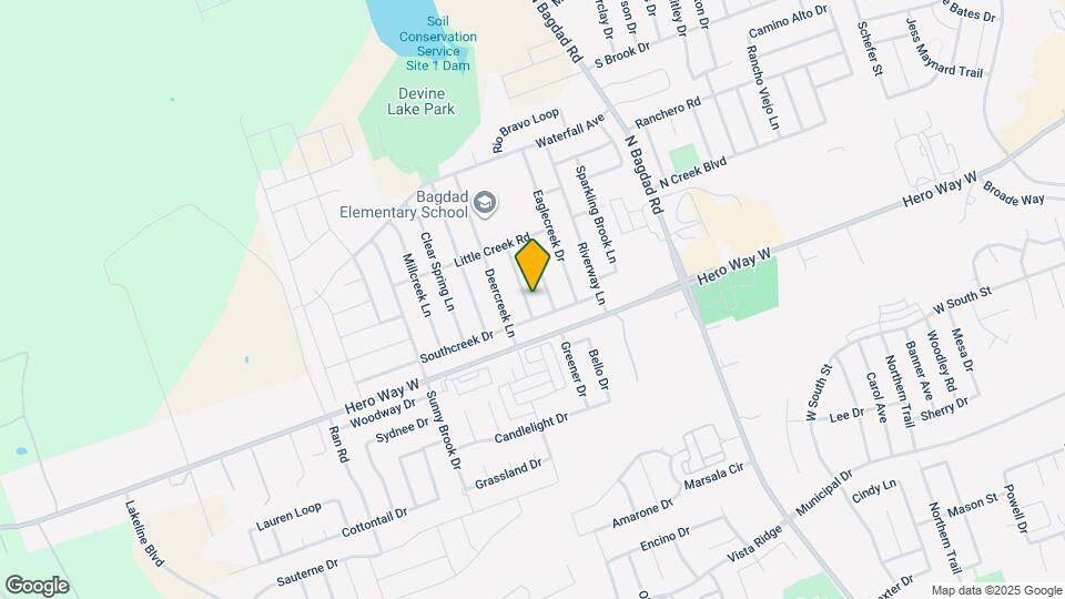 506 Clearcreek Dr Map and Location Details