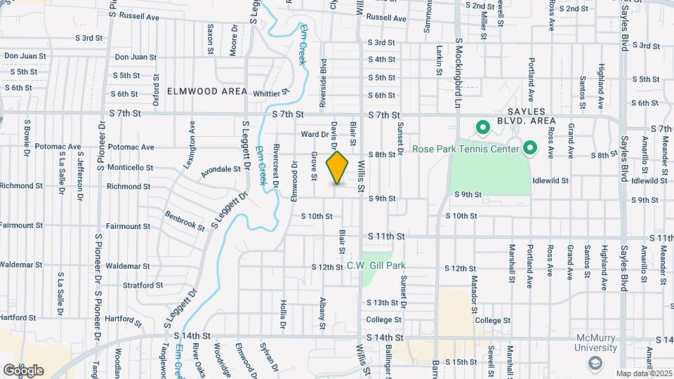 891 Davis Dr Map and Location Details