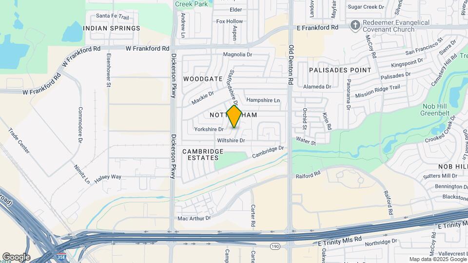 2805 Staffordshire Dr Map and Location Details