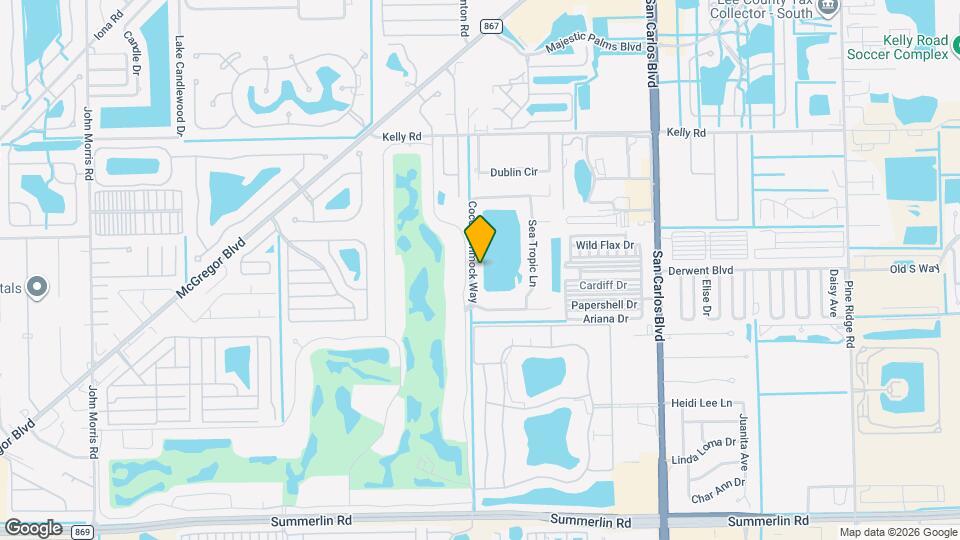 16285 Coco Hammock Way Map and Location Details