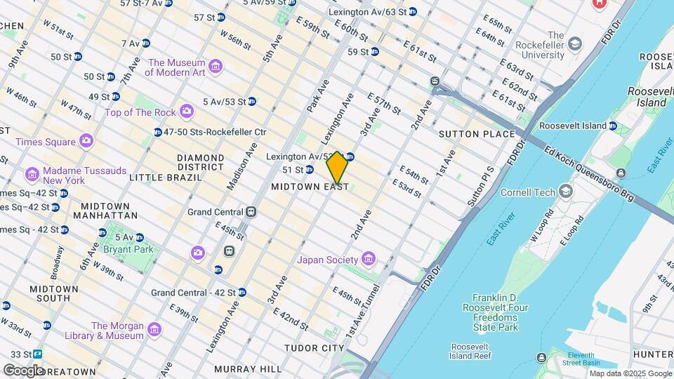 835 Third Ave Map and Location Details