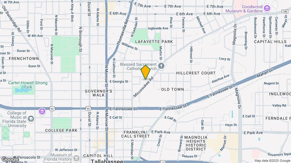 576-580 Miccosukee Rd Map and Location Details