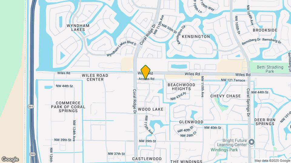 11573 NW 45th St Map and Location Details