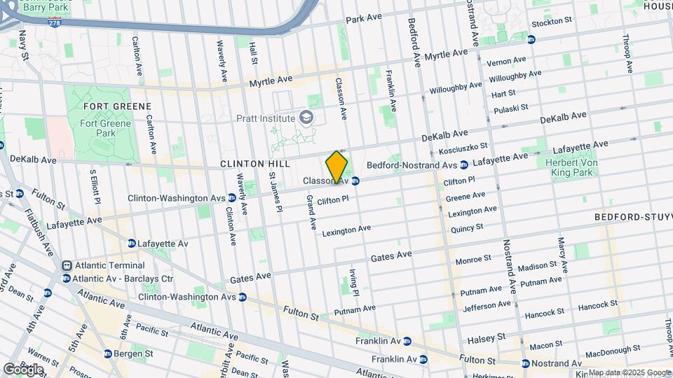 356-358 Lafayette Ave Map and Location Details