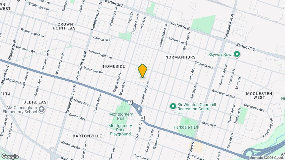 104 Paling Ave Map and Location Details