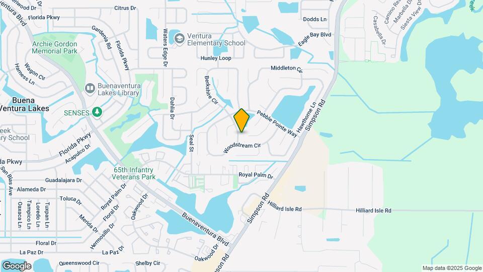 2705 Uxbridge Ln Map and Location Details