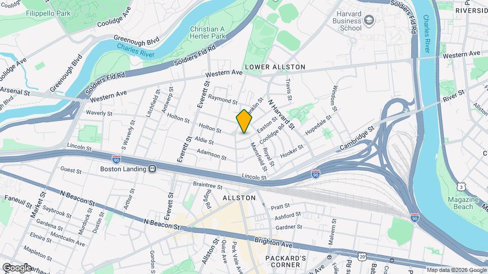 87 Easton St, Unit 1 Mapa y Detalles de la Ubicación