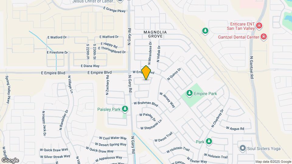 1236 W Jersey Way Map and Location Details