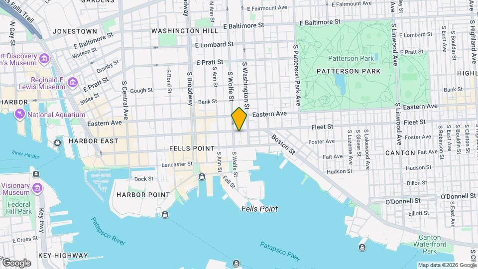 1917 Fleet St Map and Location Details