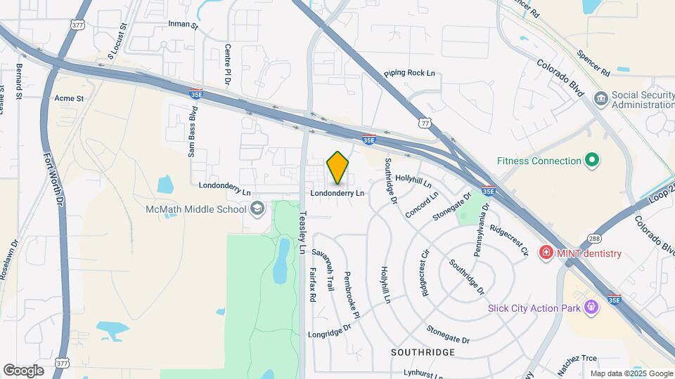 841 Londonderry Ln Map and Location Details