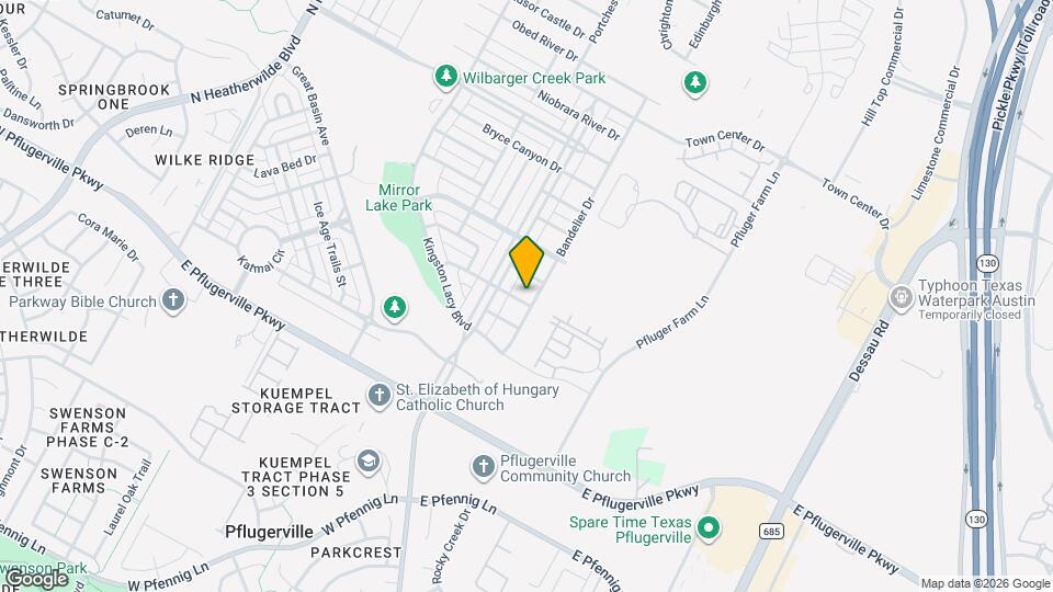 1118 Black Canyon St Map and Location Details